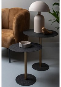 Măsuță auxiliară rotundă din metal ø 40 cm Dex – Leitmotiv