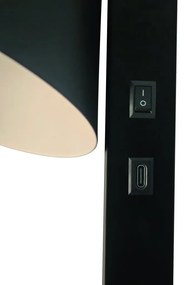 Aplica Design Scandinav Minimalist, Wilmer negru