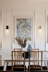 Aplica iluminat ambiental metal negru Cyls