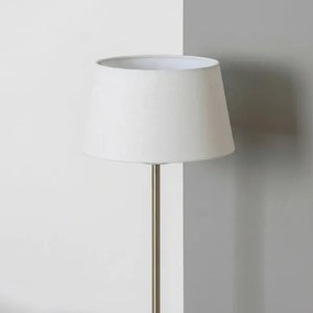 Brilagi - Lampă LED de podea CERIA, 1xE27/40W/230V, Ø 30 cm, alb/crom mat