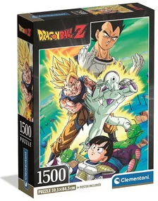 Dragon Ball Intense Battle Puzzle Compact Clementoni de 1500 de piese
