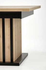 Set masa extensibila Lamello L130-180 cm + 4 scaune K518 crem