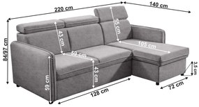 Colțar extensibil Atres (enjoy new 21) (S). 1092142