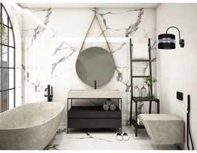 Aplică CORAL 1xE27/60W/230V neagră