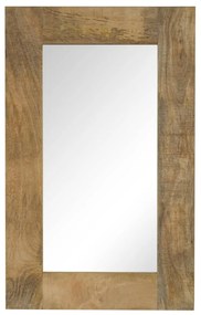 Oglinda, lemn masiv de mango, 50 x 80 cm 1, 50 x 80 cm