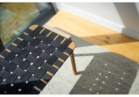 Bancă negru/natural Klupa - Gazzda