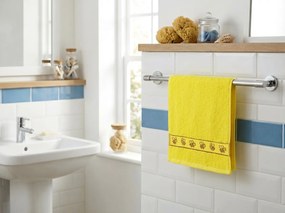 Prosop de maini KIDS pentru copii 30x50 cm galben