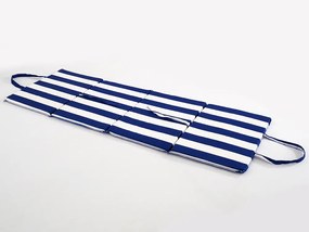 Patura plianta pentru plaja DUNGI albastra-alba