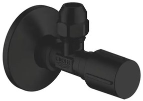 Robinet coltar Grohe QuickFix 1 2   negru mat