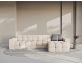 Colțar bej (cu colț pe partea dreaptă, cu șezlong) Kendal – Micadoni