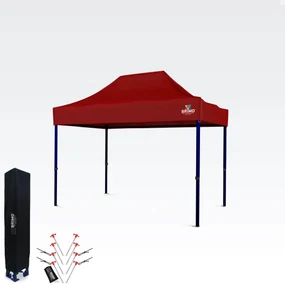 Pavilion de grădină 2x3m - fara 3 pereti - Roșu