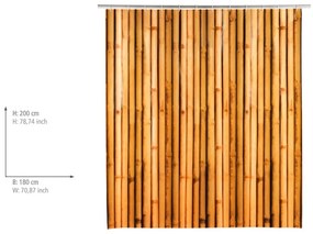 Perdea de duș Wenko Babusa, portocaliu