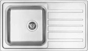 Chiuveta Deante Virgo inox satinat 87x50 cm