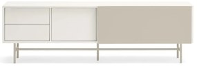 Comodă TV bej-crem 180x56 cm Nube – Teulat