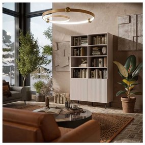Dulap cu rafturi Kensington, crem
