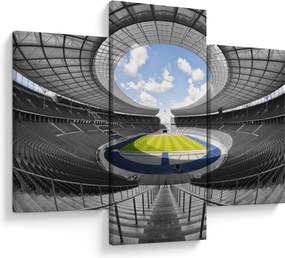 Tablou - stadionul de fodbal (90x60 cm)