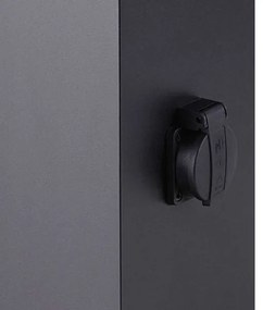 Wofi 12234 - Lampă LED exterior FILIA cu priză, 8,5W, 230V, IP54, 80 cm