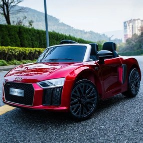 Mașină electrică Baby Mix Audi R8 SpyderMaxi, roșu