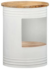 287488 vidaXL Măsuță de cafea, 43 x 55 cm, lemn masiv de mango