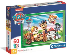 Patrula Cățelușilor Ruff Rescue Puzzle Clementoni cu 60 de piese