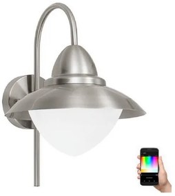 Aplică LED RGBW de exterior Eglo 33583 SIDNEY 1xE27/9W/230V IP44