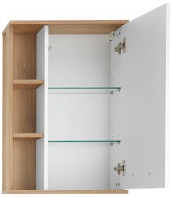 Dulap de baie suspendat alb 51x75 cm Set 923 - Pelipal