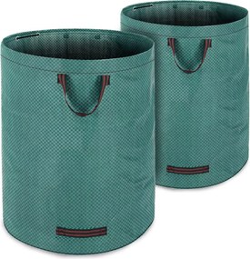 Sac pentru deșeuri de grădină GARDEN, set 2 piese, 67x77cm, verde Gardebruk