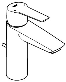 GROHE 23455002 - Baterie pentru lavoar START 2021, dimensiune M, crom lucios