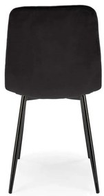 Scaun de bucătărie Sadie, negru