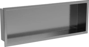 Mexen X-Wall-R poliță de nișă cu flanșă 60 x 20 cm, gri armat periat - 19E0602010