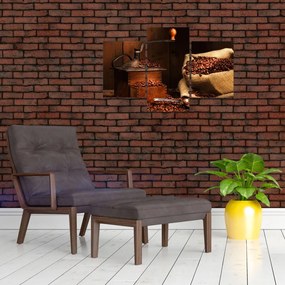 Tablou cu cafea (90x60 cm)