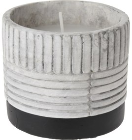 Lumânare repelentă Citronella în recipient din ceramică, 9 x 8 cm