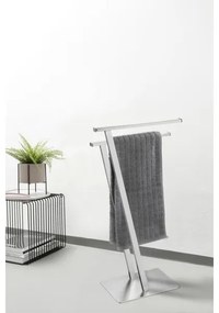 WENKO 24397100 - Suport pentru prosoape LIRIO 20x76,5 cm inox/satinat