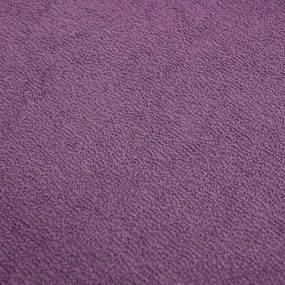 Cearșaf de pat 4Home, din bumbac frotir, violet, 90 x 200 cm, 90 x 200 cm