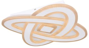 Plafonieră LED dimabilă Globo 48287-36 LARIO LED/36W/230V d. 50 cm + telecomandă