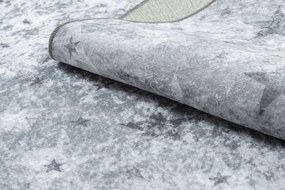JUNIOR 51798.804 covor lavabil Stele pentru copii anti-alunecare - gri - SECUNDAR-COTATI PRODUSUL