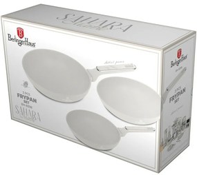 BerlingerHaus Set de tigaie cu suprafață din titan Sahara Marble, 3 bucăți
