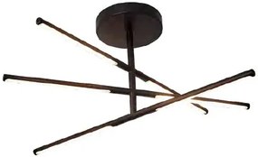 Mantra Torch lampă de tavan 6x36 W negru 6828