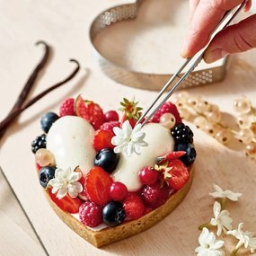 Inel de tort Inimă De Buyer 3099.51, 12cm, oțel inoxidabil, 12 cm