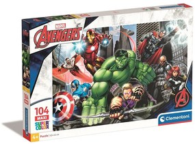 Avengers Hawkeye Puzzle maxi de 104 piese Clementoni