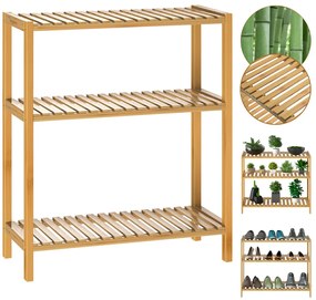 Deuba Raft din bambus - 66x58x26 cm