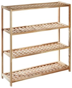 Pantofar în culoare naturală din lemn de nuc – Premier Housewares