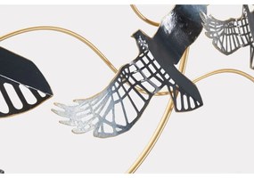 Decorațiune de perete din metal 91x50 cm Birds – Mauro Ferretti