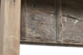 Consola, natur, din lemn de tec, Heritage