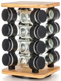 Set de condimente Banquet CULINARIA Black, 16piese