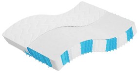 vidaXL Saltea arcuri buzunar Super King Size fermitate medie 160x200cm