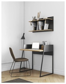 Birou TemaHome Volga Oak, negru