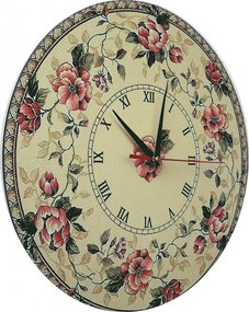 SENTOP | Ceas de perete roman cu floare - REMTO