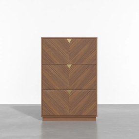 Dulap pentru încălțăminte - culoare: nuc stil mid-century conține 20 de perechi DEPRIMO 43144 by Deprimo