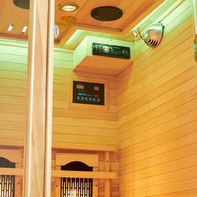 Infračervená sauna Nyborg S90V s plnospektrálnymi žiaričmi